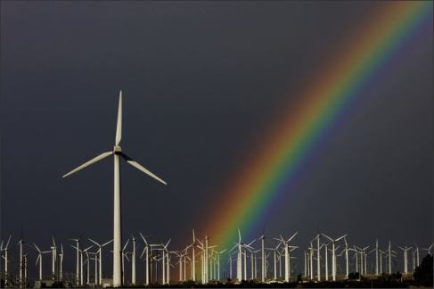 Wind Turbine in California